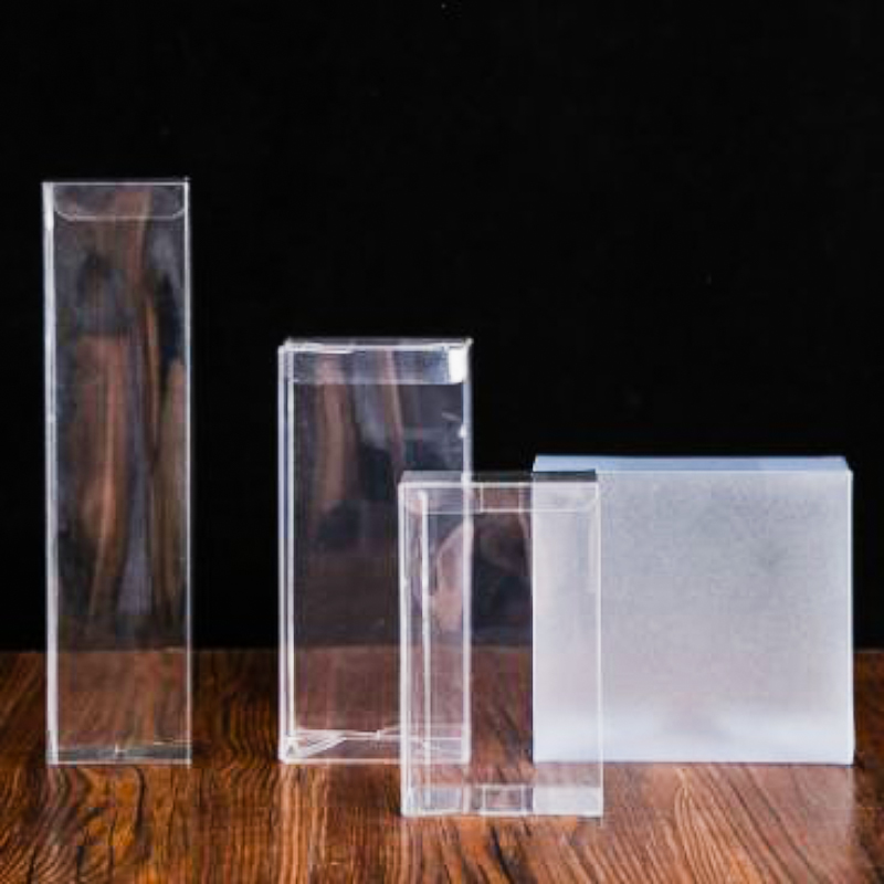 Huisdieren transparante plastic doos